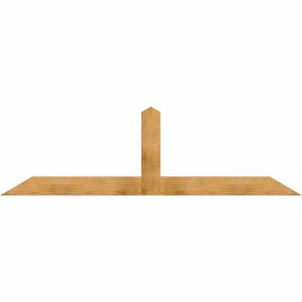 Portland Rough Sawn Timber Gable Bracket, Western Red Cedar, 96